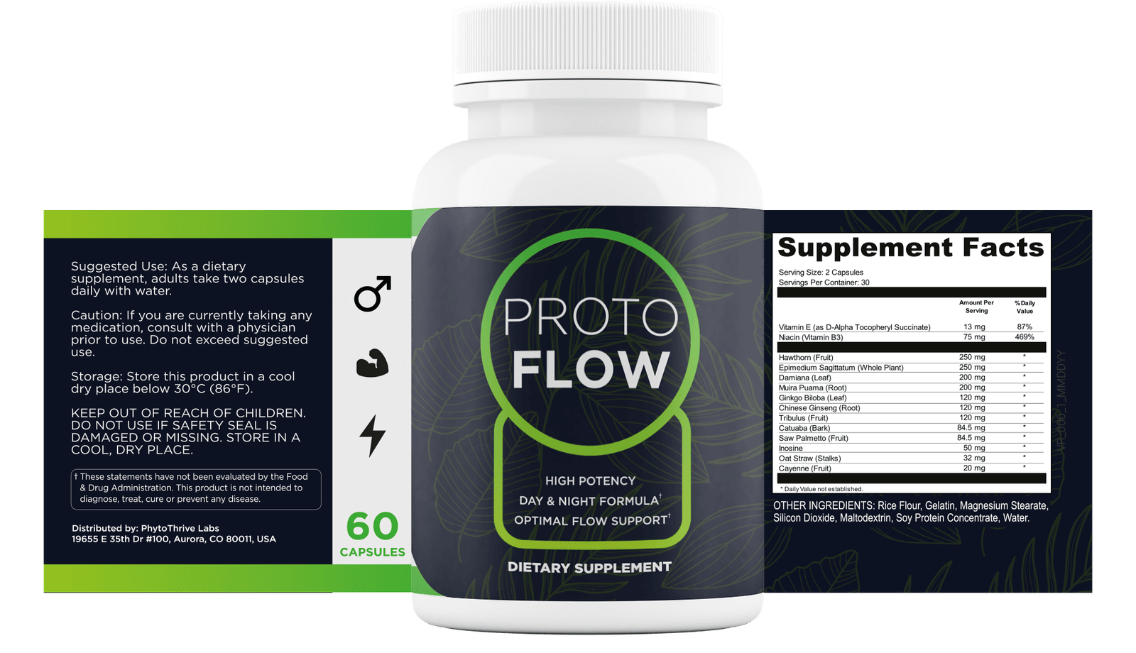 ProtoFlow Supplement Facts